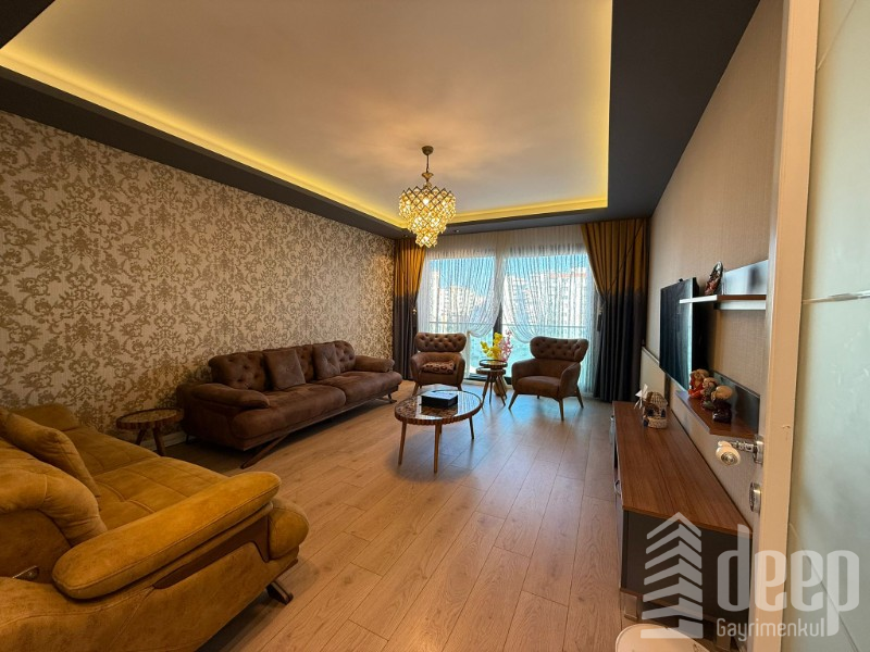 DEEP'TEN GENİŞ OTURUMLU LÜKS 3+1 DAİRE