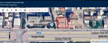 DijitalEmlak’tan Ankara yoluna cephe 1.290 m2 Satılık Kıymetli Arsa. 