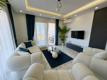 Kaçırılmayacak Kampanya  İskele Longbeach de Denize Yürüme Mesafesinde Taşınmaya Hazır Ful Eşyalı 50 Ay Vadeli 2+1 Daireler