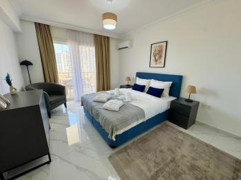 Kaçırılmayacak Kampanya  İskele Longbeach de Denize Yürüme Mesafesinde Taşınmaya Hazır Ful Eşyalı 50 Ay Vadeli 1+1 Daireler