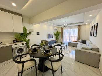 Kaçırılmayacak Kampanya  İskele Longbeach de Denize Yürüme Mesafesinde Taşınmaya Hazır Ful Eşyalı 50 Ay Vadeli 1+1 Daireler