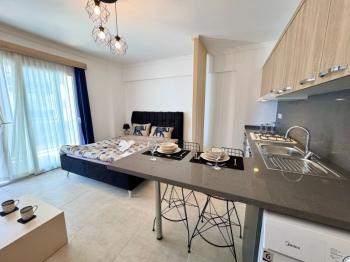 İskele Long Beach’te Denize Yürüme Mesafesinde, Ful Eşyalı,  50 Ay Vade ile Stüdyo Taşınmaya Hazır Daireler Seni Bekliyor