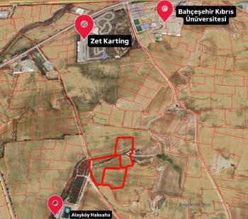 Lefkoşa Alayköy'de SATILIK 17 DÖNÜM ARAZİ