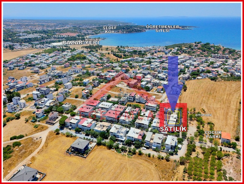 Didim Mersindere'de Satılık Deniz Manzaralı Yazlık