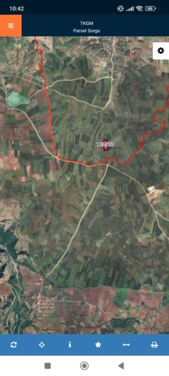 GÜVENAY-AMASYA TAŞOVA HACIBEY KÖYÜNDE 11580 M2 SATILIK TARLA