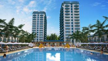 İskele Long Beach’te Denize Yürüme Mesafesinde, Ful Eşyalı,  50 Ay Vade ile Stüdyo Taşınmaya Hazır Daireler Seni Bekliyor