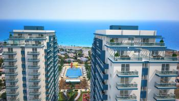İskele Long Beach’te Denize Yürüme Mesafesinde, Ful Eşyalı,  50 Ay Vade ile Stüdyo Taşınmaya Hazır Daireler Seni Bekliyor