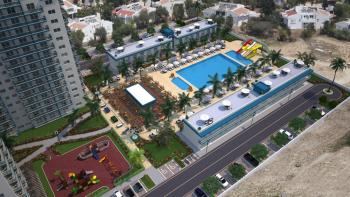 İskele Long Beach’te Denize Yürüme Mesafesinde, Ful Eşyalı,  50 Ay Vade ile Stüdyo Taşınmaya Hazır Daireler Seni Bekliyor