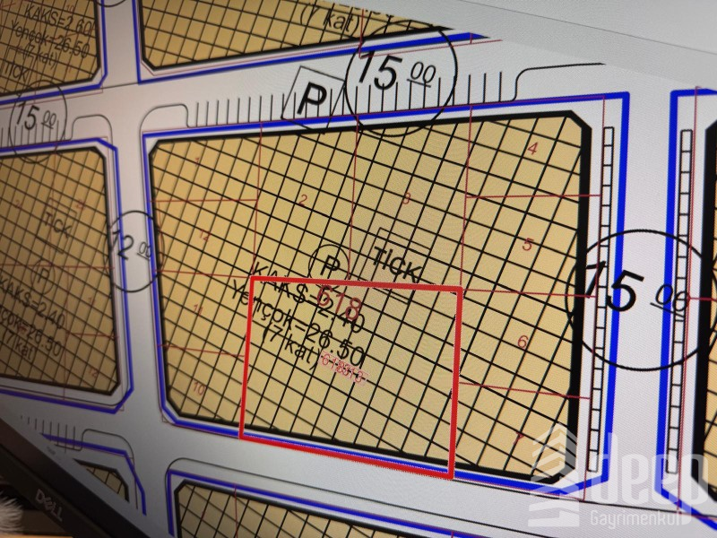 DEEP'TEN MERKEZİ KONUM TİCARİ 1200M SATILIK ARSA
