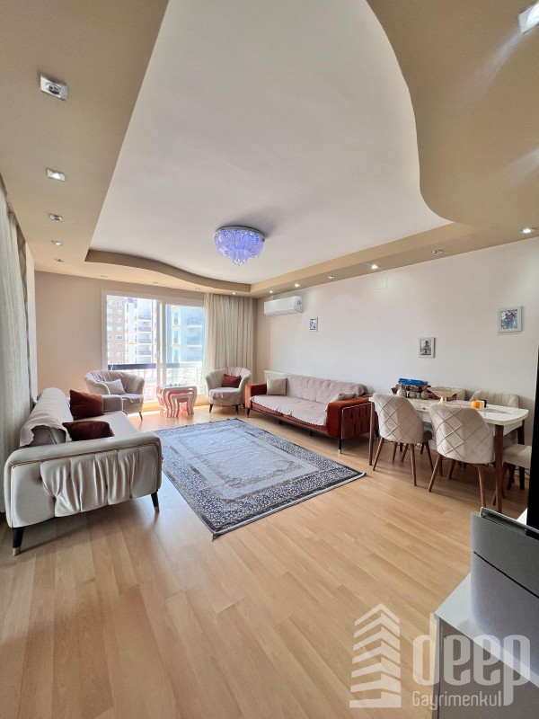 DEEP'TEN TECE'DE MERKEZİ KONUMDA GENİŞ 3+1 DAİRE