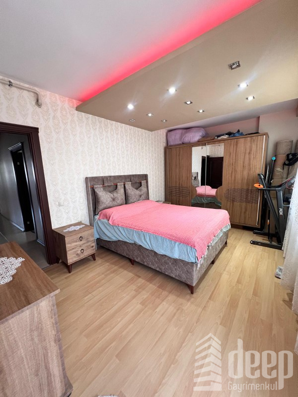 DEEP'TEN TECE'DE MERKEZİ KONUMDA GENİŞ 3+1 DAİRE