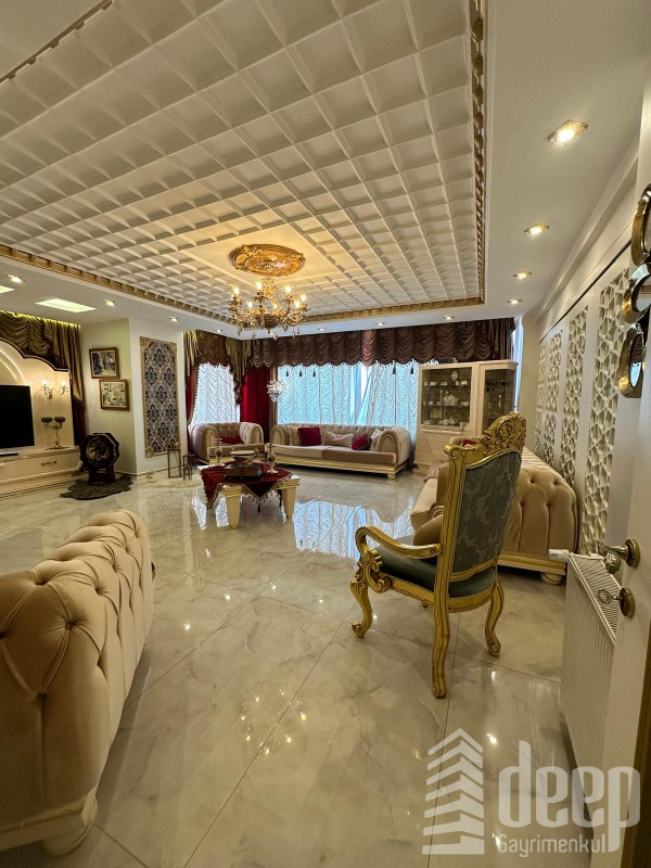 DEEP'TEN ÖZEL TASARIM ULTRA LÜX GENİŞ 4+1 SATILIK DAİRE