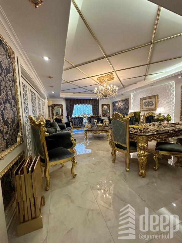 DEEP'TEN ÖZEL TASARIM ULTRA LÜX GENİŞ 4+1 SATILIK DAİRE