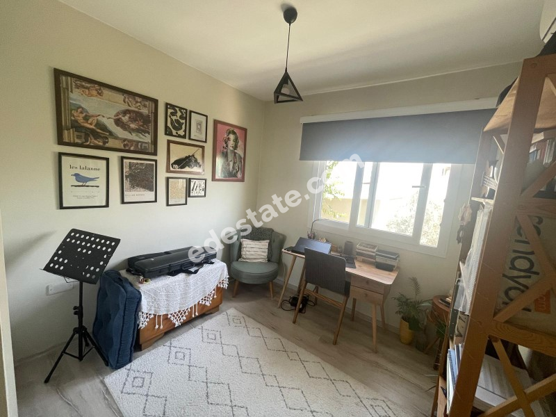 Lefkoşa K.Kaymaklı'da TÜRK KOÇANLI SATILIK 2+1 FULL EŞYALI DAİRE