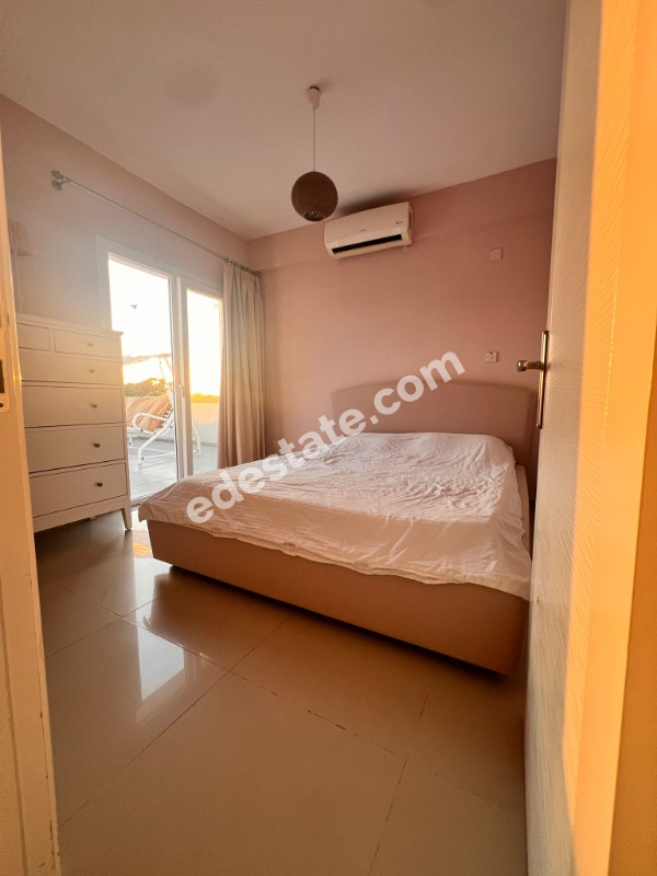 Gazimağusa Gülseren'de Full Eşyalı Asansörlü SATILIK 2+1 PENTHOUSE