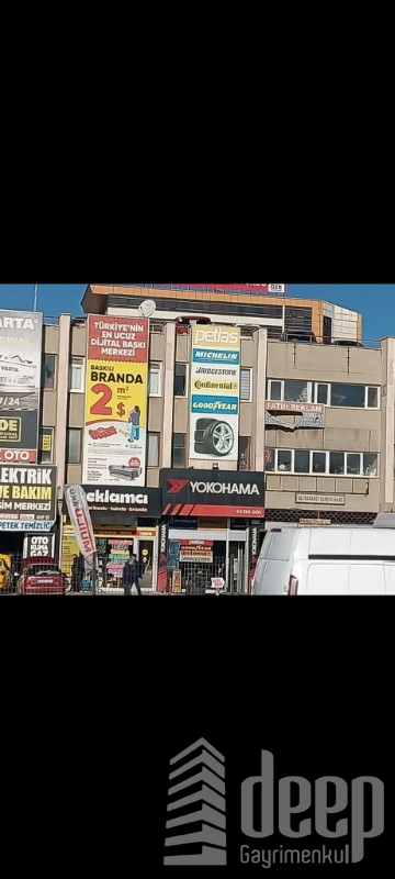 DEEP'TEN ANKARA'DA CADDE ÜZERİNDE YATIRIMLIK DÜKKAN