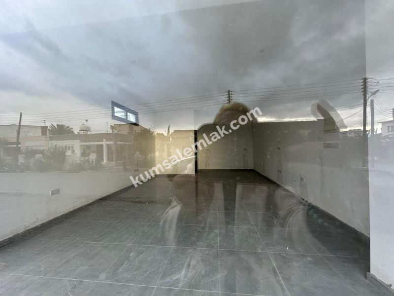 LEFKOŞA DEMİRHAN  ANA CADDE ÜZERİ AYLIK ÖDEMELİ KİRALIK  İŞ YERİ 