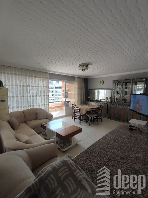 DEEP'TEN DENİZ MANZARALI FULL EŞYALI 3+1