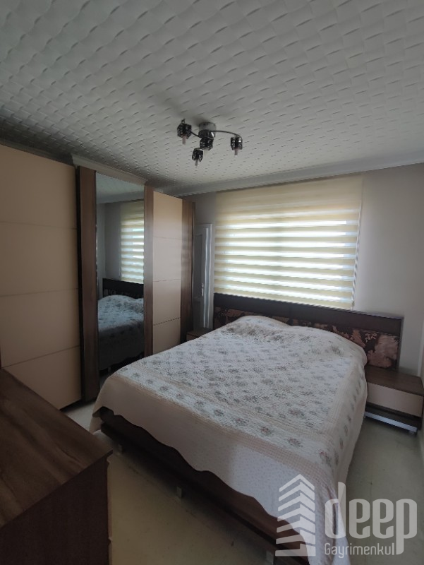 DEEP'TEN DENİZ MANZARALI FULL EŞYALI 3+1