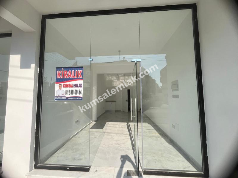 GÖNYELİ YENİKENT'TE ANA CADDE ÜZERİNDE  AYLIK ÖDEMELİ KİRALIK TİCARİ İZİNLİ İŞ YERİ 