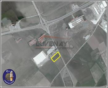 GÜVENAY - ORGANİZE KAVŞAĞI ALTI KADIKIRINA GELMEDEN 6 DÖNÜM SANAYİ ARSASI