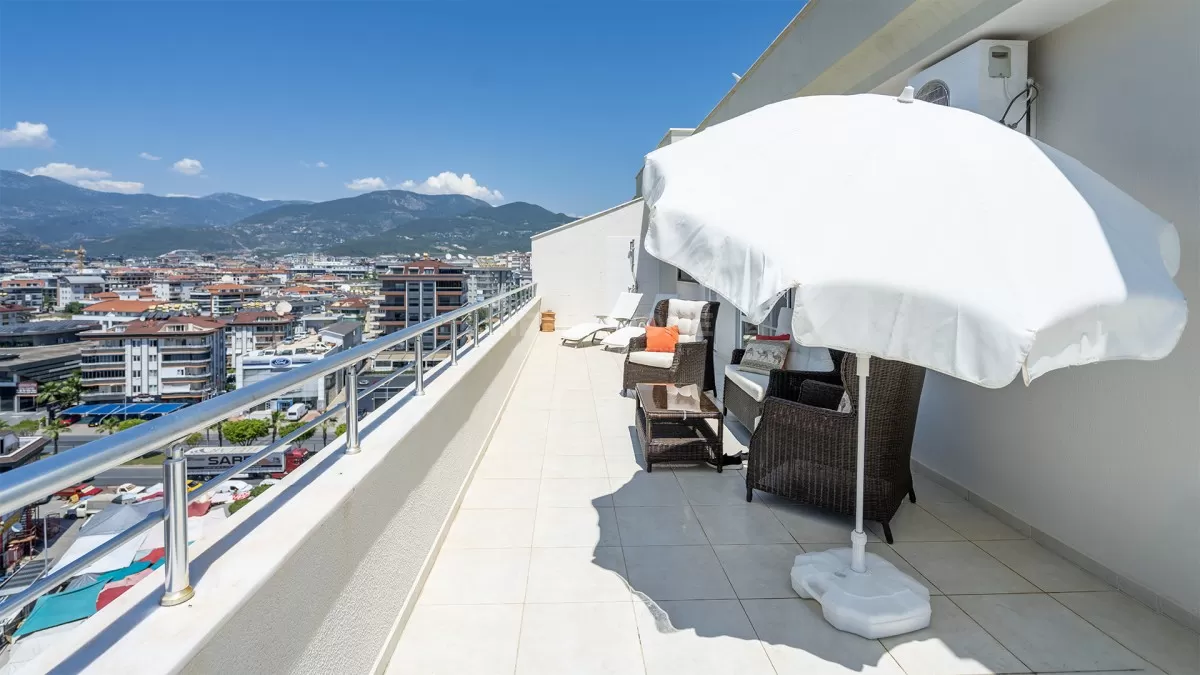 Havutsikt duplex i Tosmur