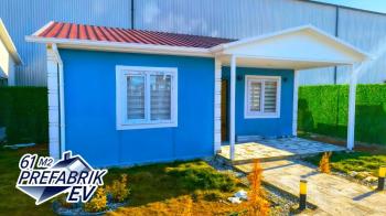 SİZ  DERT  EDİNMEYİN.. ÇEŞİTLİ EBAT VE RENKLERDE  SATILIK  PREFABRİK EVLER