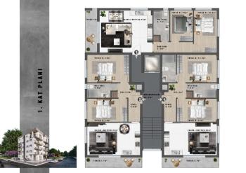  MAĞUSA ÇANAKKALE BÖLGESİ – CITY MALL AVM YAKINI  2+1 DAİRELER