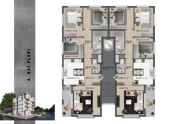  MAĞUSA ÇANAKKALE BÖLGESİ – CITY MALL AVM YAKINI  2+1 DAİRELER