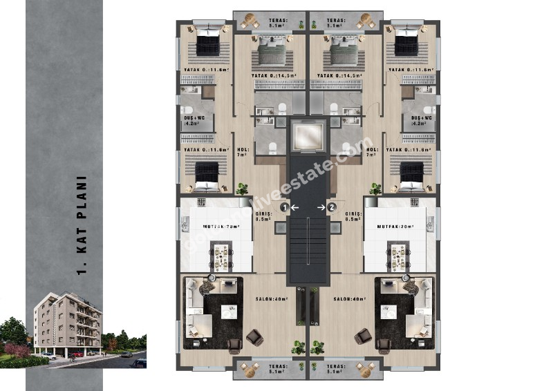 MAĞUSA – ÇANAKKALE BÖLGESİ | CITY MALL AVM YAKINI
