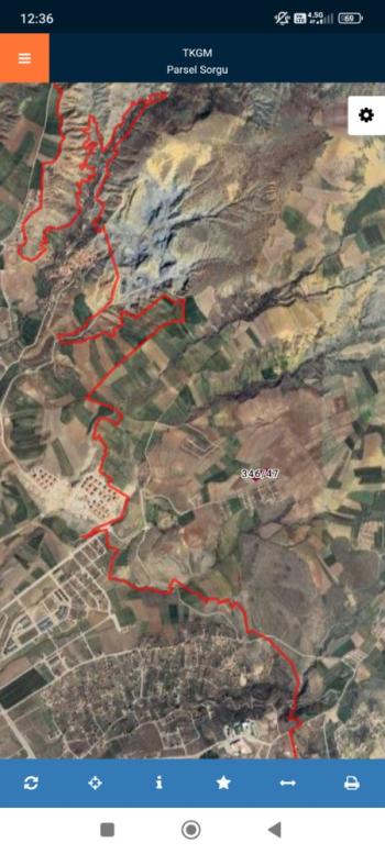 GÜVENAY - ÇORUM BÜĞET KÖYÜNDE SATILIK 3378 M2 SATILIK TARLA