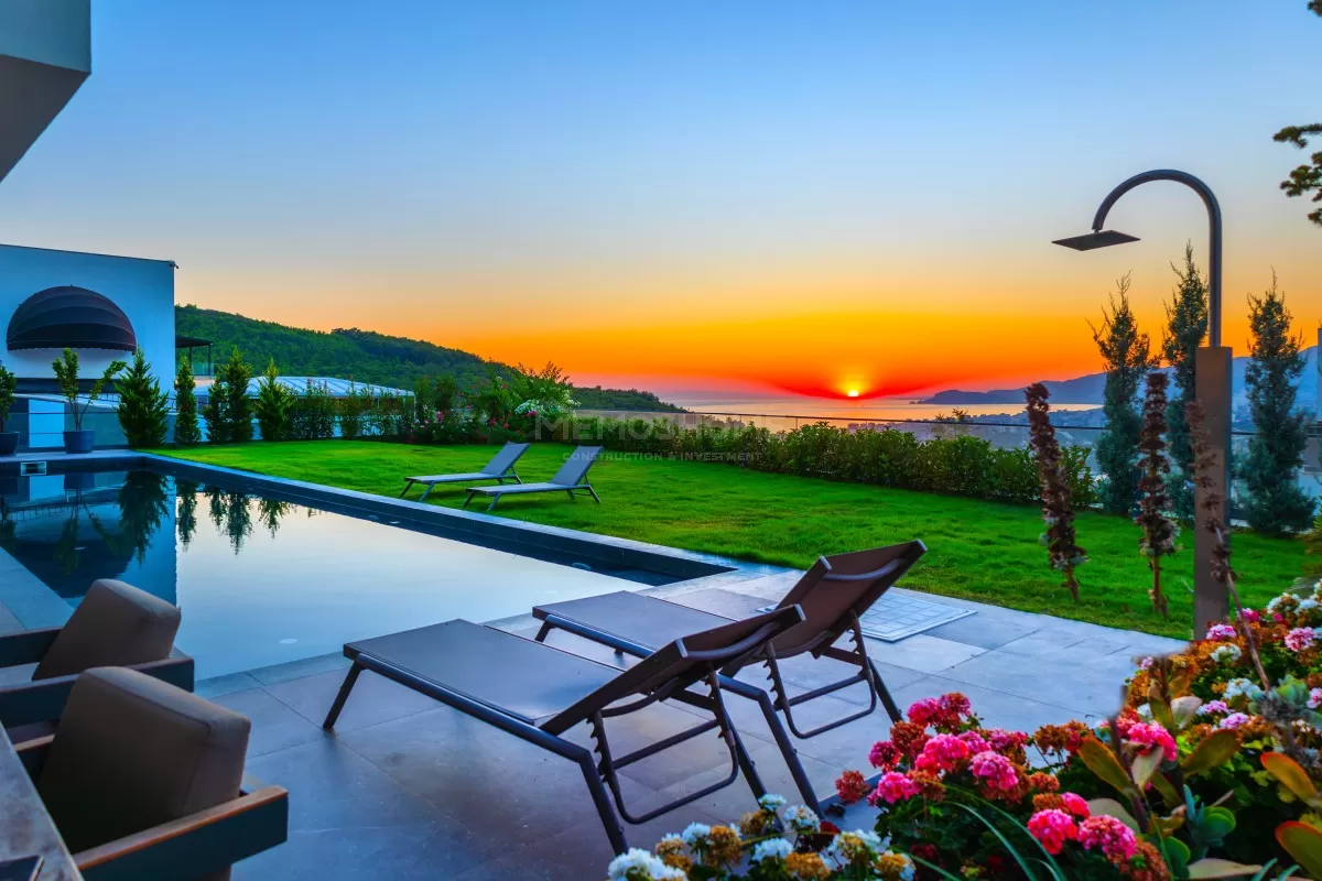 Luxusvilla mit Meerblick Kargicak