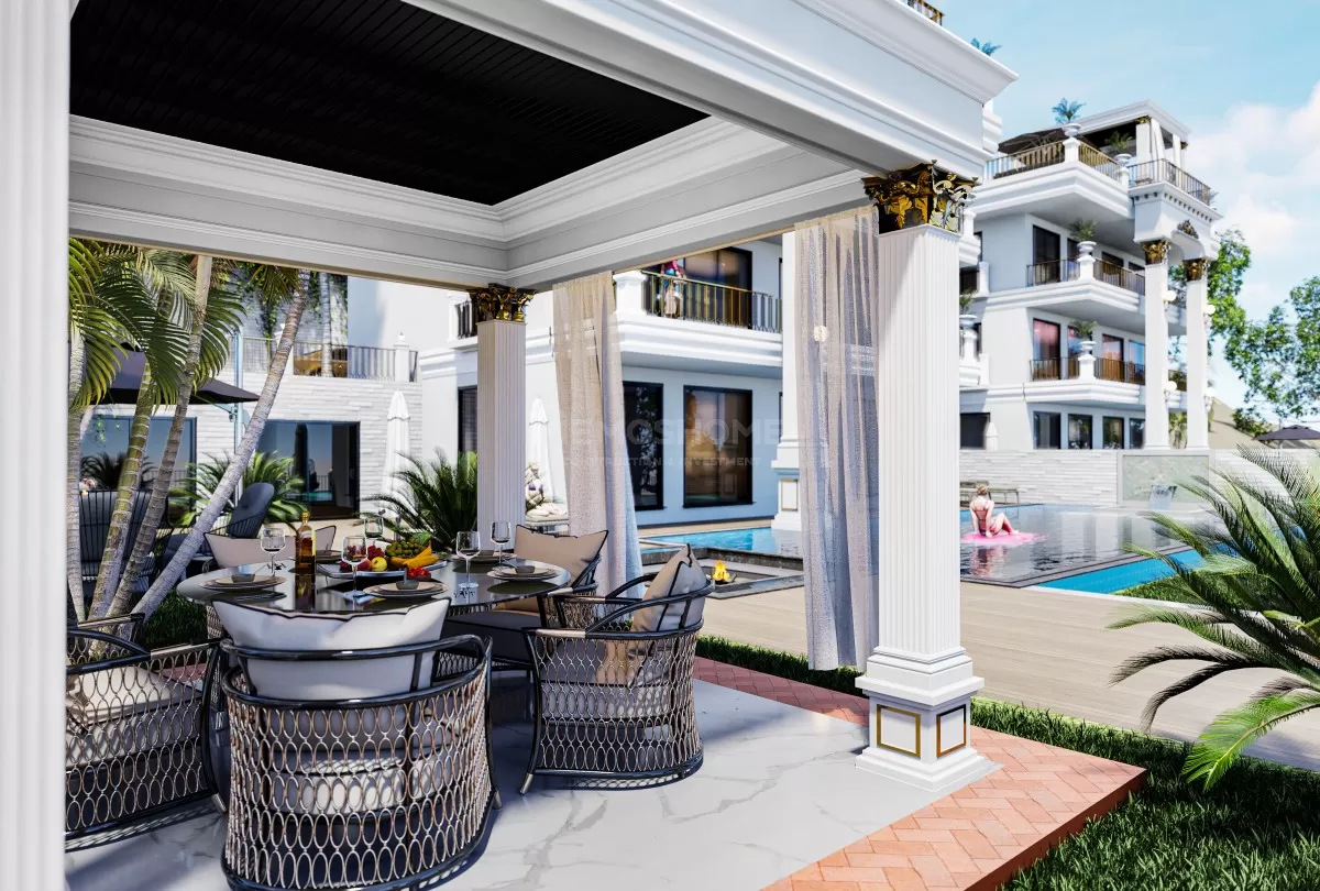 Роскошная вилла с видом море