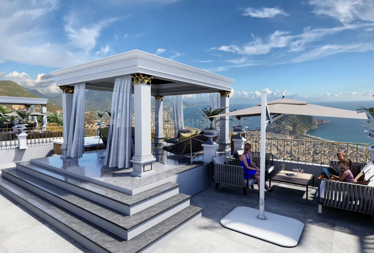 Роскошная вилла с видом море