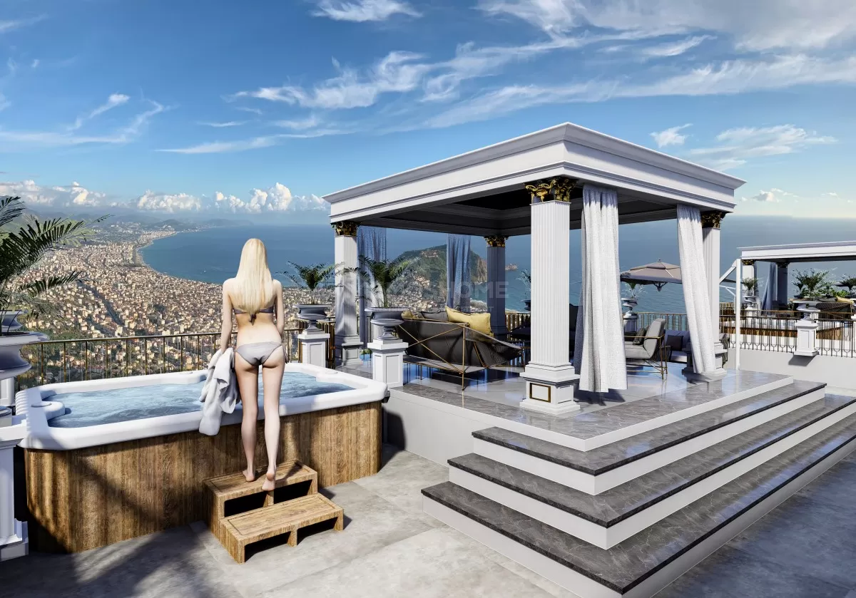 Роскошная вилла с видом море