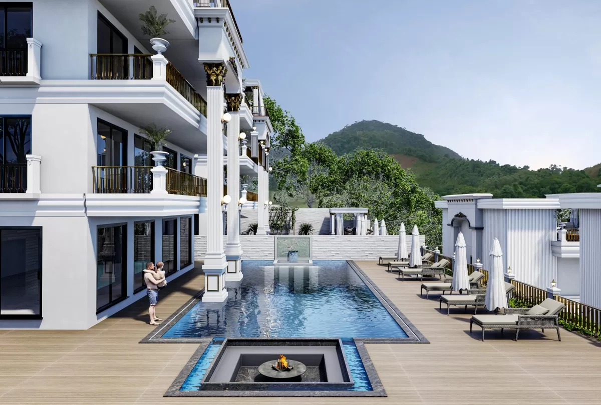 Роскошная вилла с видом море