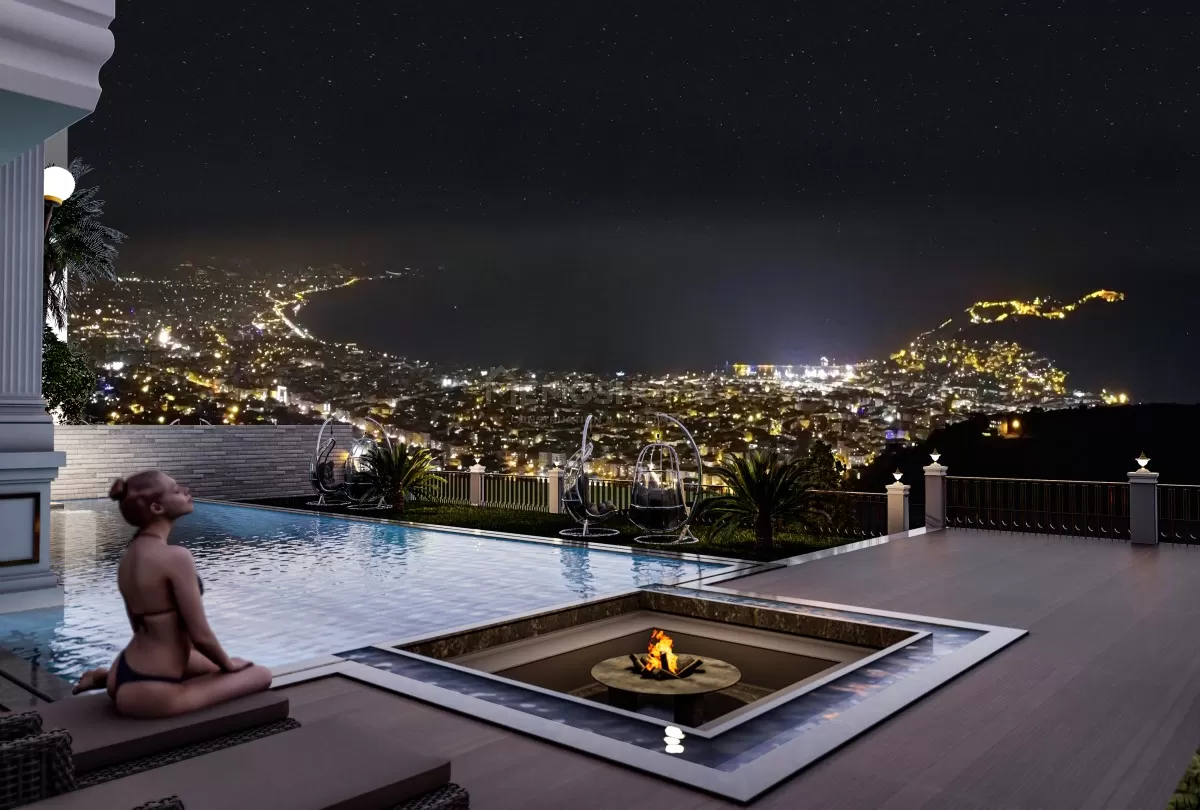 Роскошная вилла с видом море