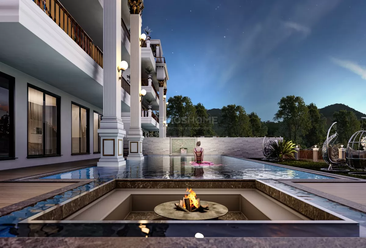 Роскошная вилла с видом море