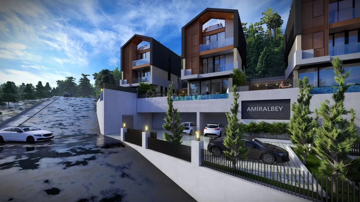 Alanya Tepe’de Lüks Doğa Villası