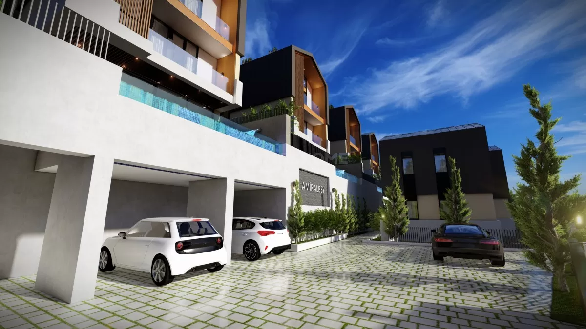 Alanya Tepe’de Lüks Doğa Villası