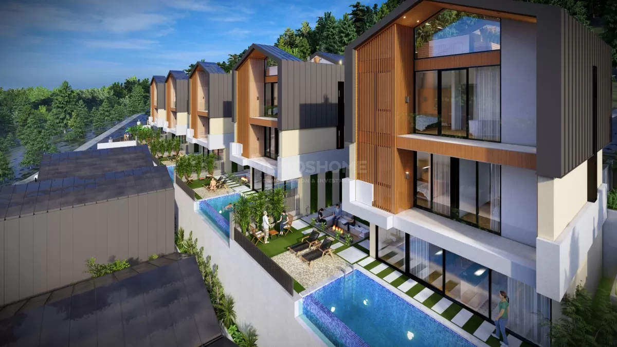 Alanya Tepe’de Lüks Doğa Villası