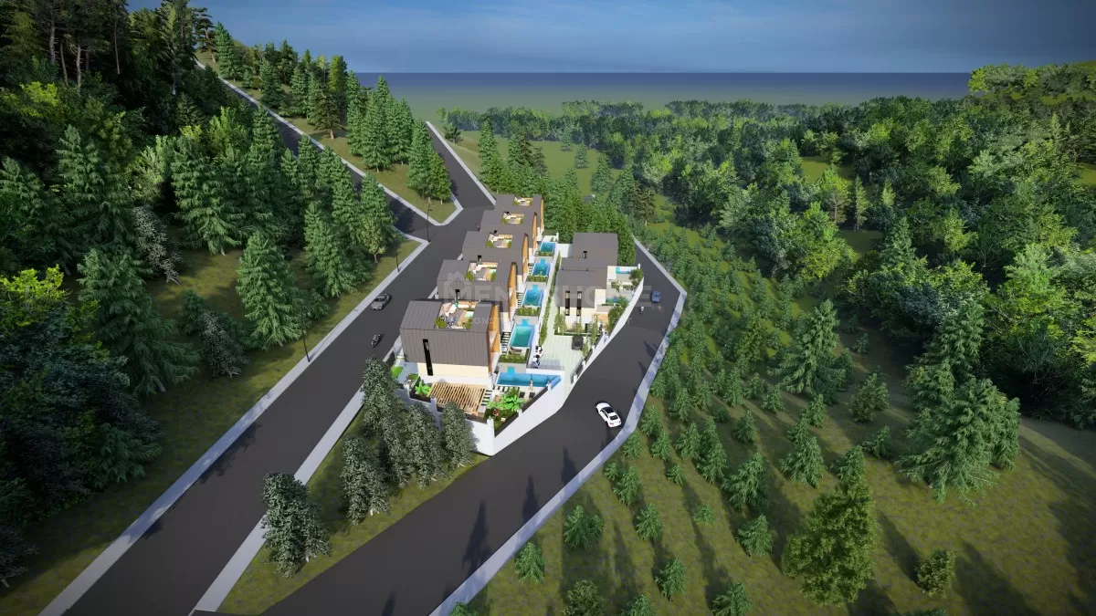 Alanya Tepe’de Lüks Doğa Villası