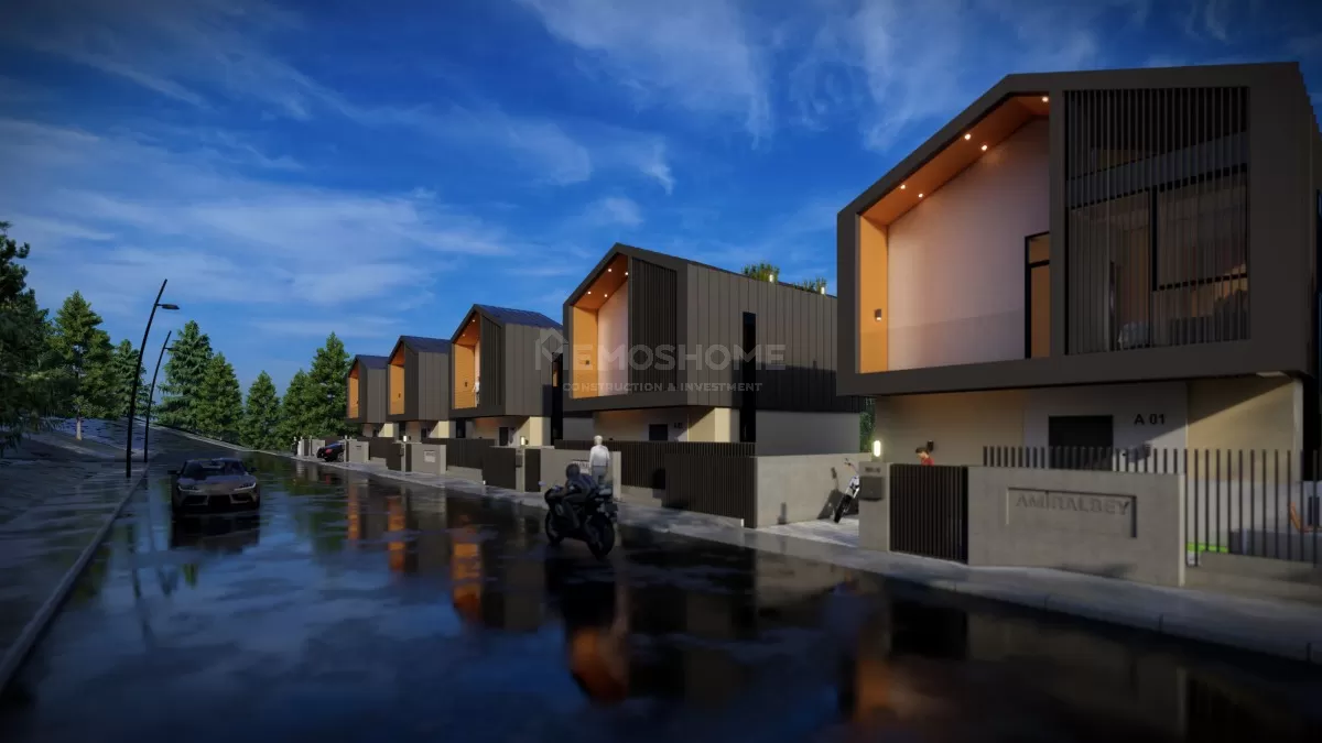 Alanya Tepe’de Lüks Doğa Villası