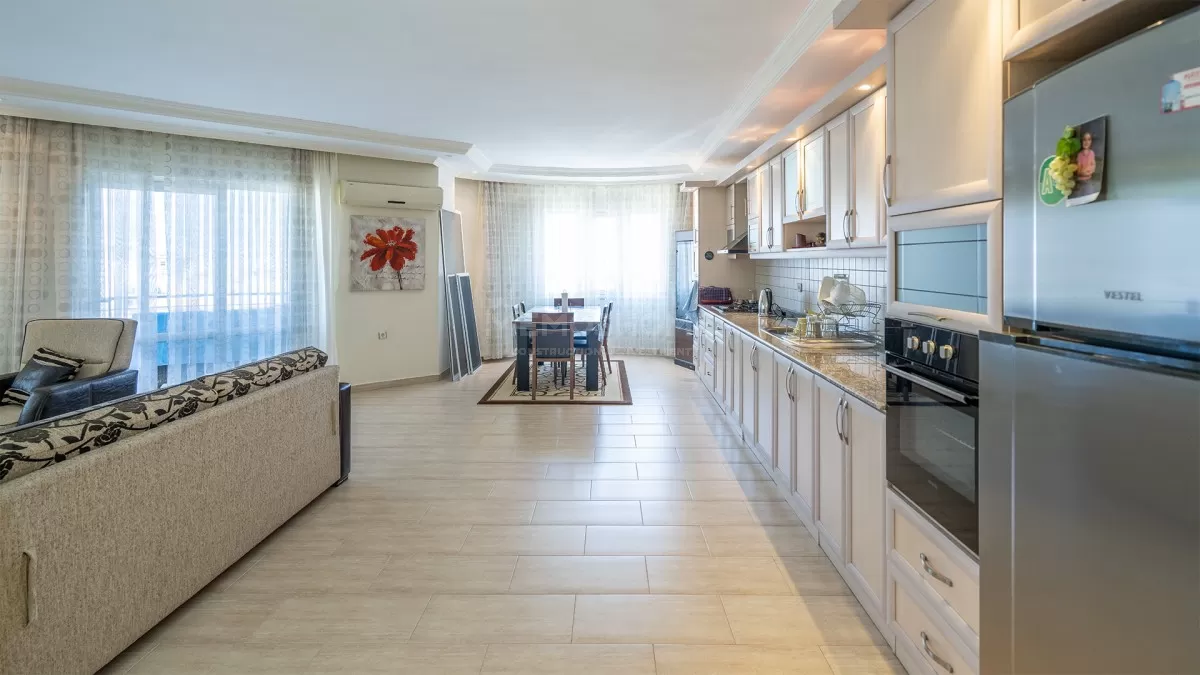 Меблированная квартира с видом на море в Тосмуре