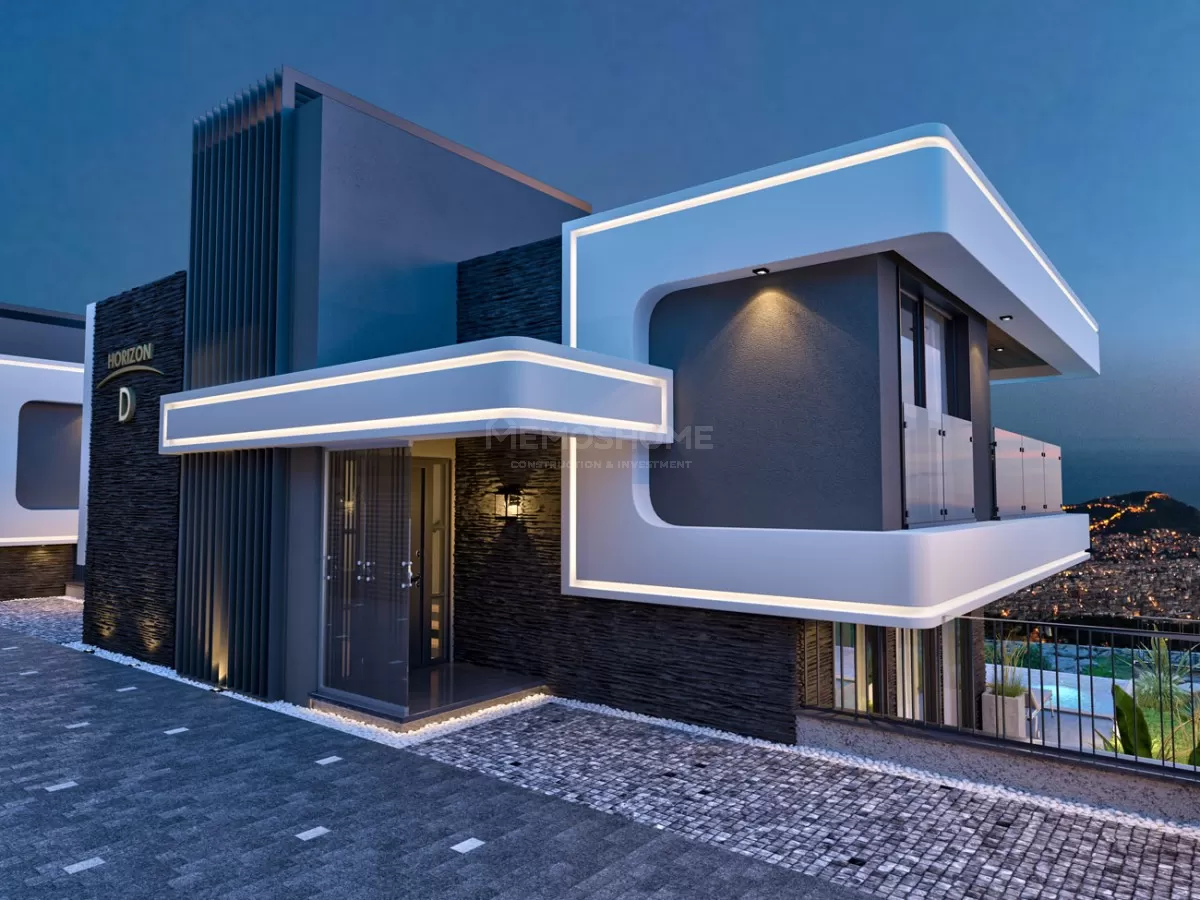 Luksusvilla prosjekt i Alanya