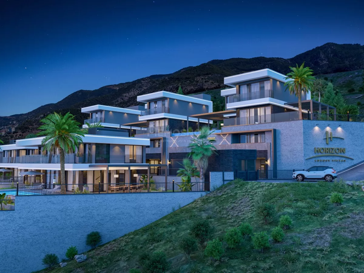 Luksusvilla prosjekt i Alanya