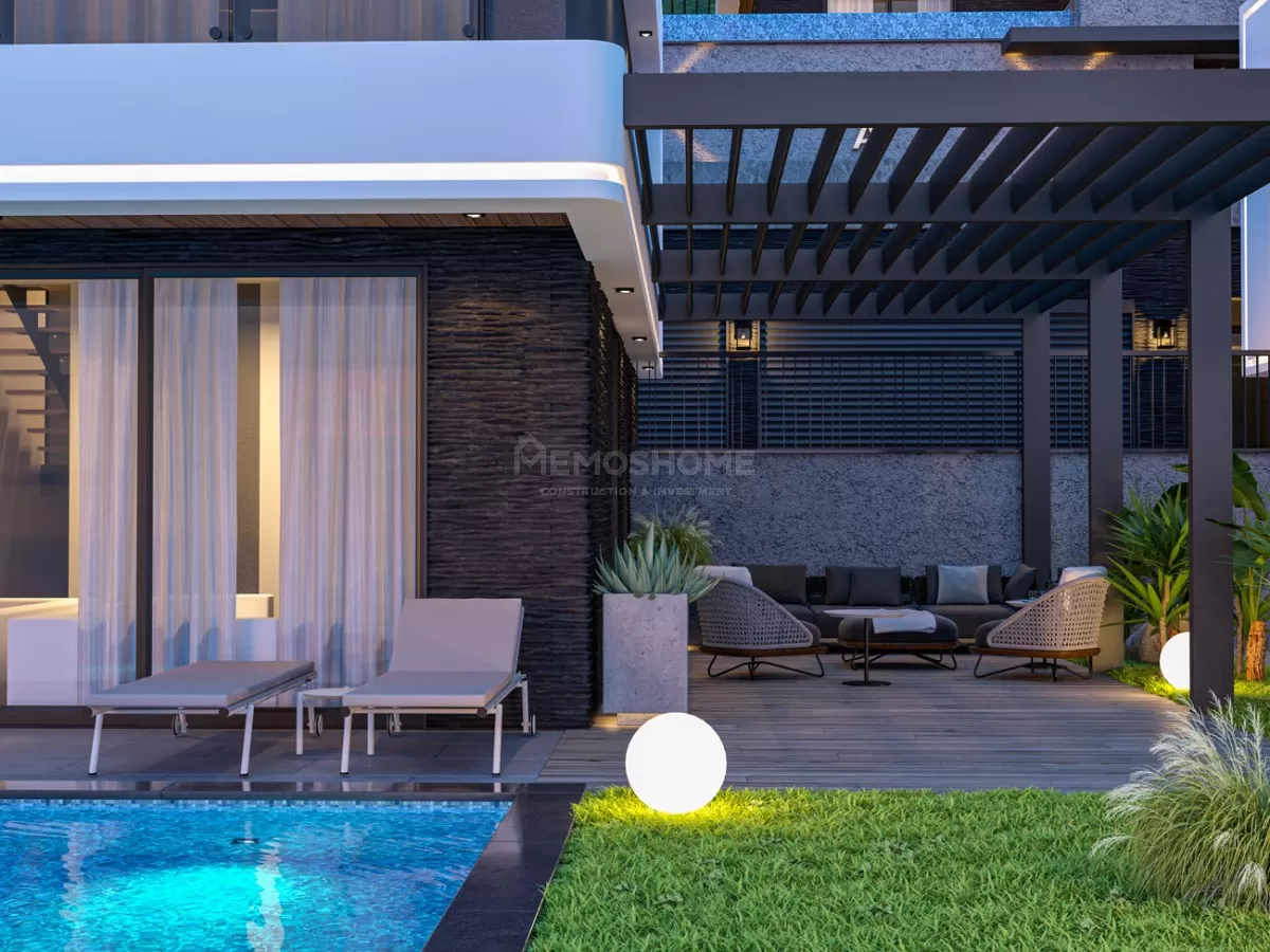 Luksusvilla prosjekt i Alanya