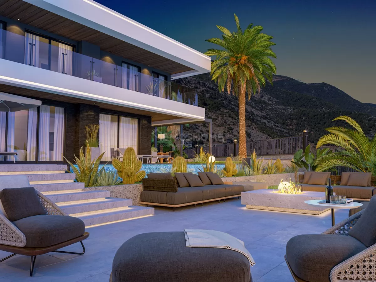 Luksusvilla prosjekt i Alanya