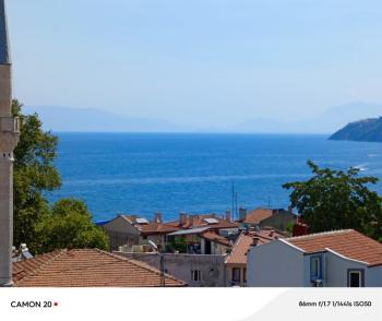 EMLAK HABERCİSİ 'NDEN MUDANYA KUMYAKA'DA 129 M2 TABANDA,  DENİZ GÖRÜR,  2 KATLI, 2 DAİRELİ, GARAJI VE BAHÇESİ OLAN MÜSTAKİL EV 