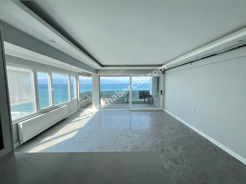 EMLAK HABERCİSİ 'NDEN MUDANYA GÜZELYALI SAHİLE SIFIR PANORAMİK DENİZ MANZARALI SATILIK LÜKS 2+1 DAİRE